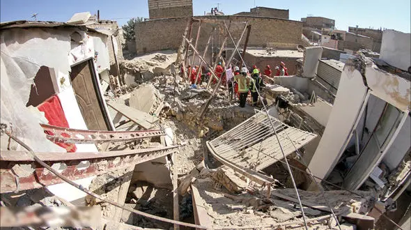 آوار مرگ/ فاجعه غمبار در مشهد + تصاویر