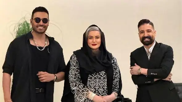 فیلم /آواز احساسی  سینا درخشنده رو به نعیمه نظام‌دوست /  تو که پری پریایی خوشگلم تاج سر مایی خوشگلم...