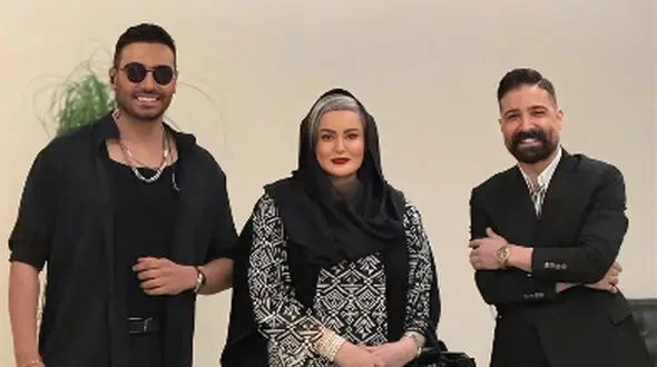 فیلم /آواز احساسی  سینا درخشنده رو به نعیمه نظام‌دوست /  تو که پری پریایی خوشگلم تاج سر مایی خوشگلم...