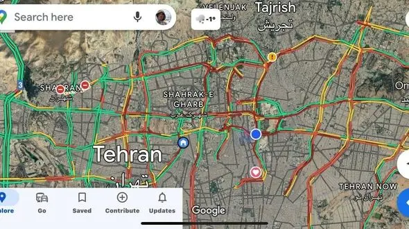 تهران «قفل» شد / برف پایتخت را زمین گیر کرد