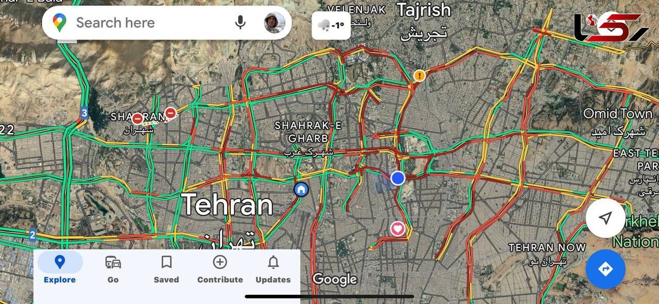 تهران «قفل» شد / برف پایتخت را زمین گیر کرد