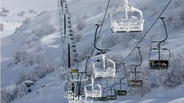 عکس / سفید پوش شدن ارتفاعات دربند