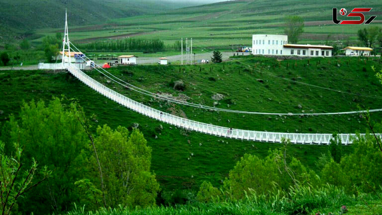 بزرگترین پل معلق خاورمیانه در مشگین شهر ایران است