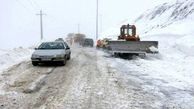 بارش شدید برف در محورهای هراز و فیروزکوه
