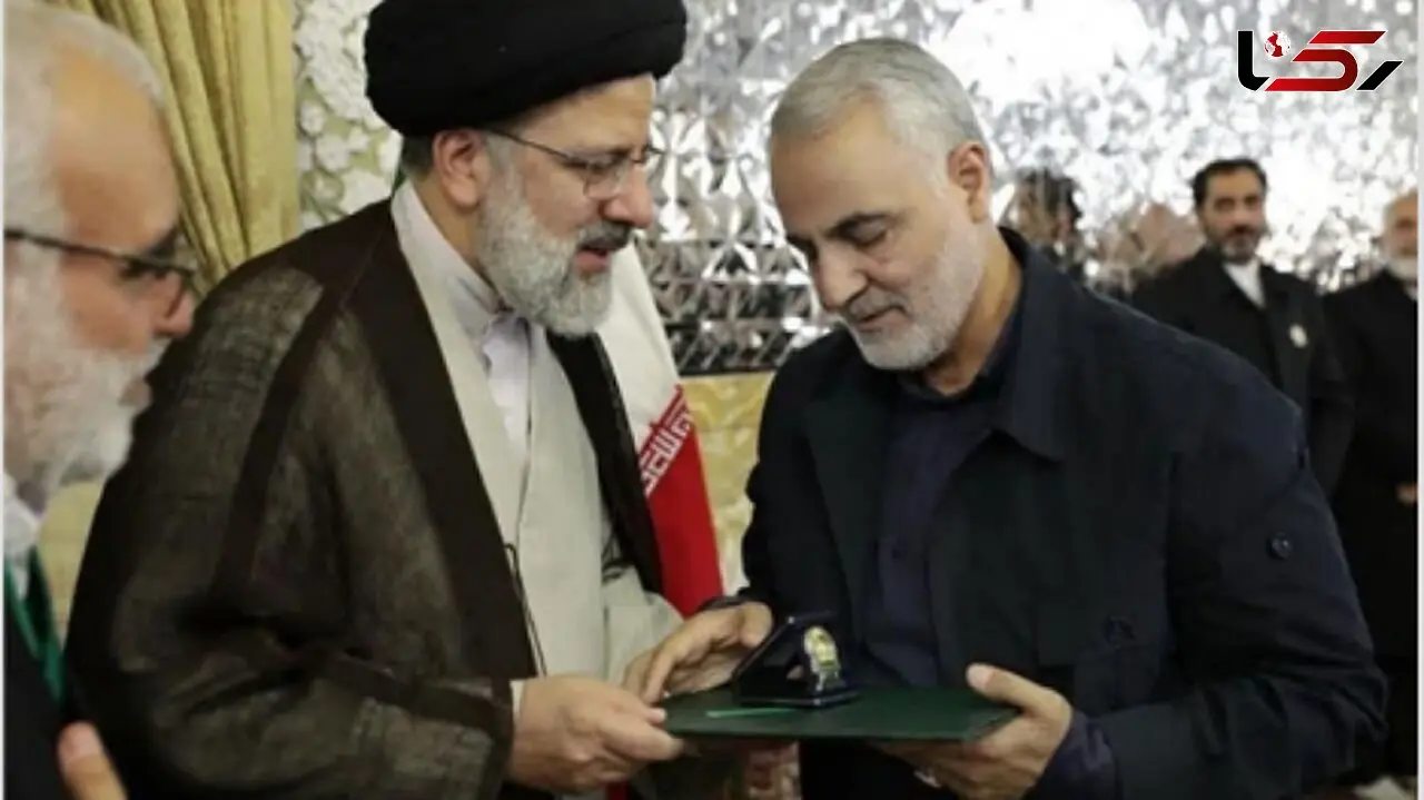  سرلشکر قاسم سلیمانی خادم حرم امام رضا(ع) شد