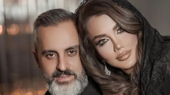 دکور یلدایی صبا تاجیک همسر علیرام نورایی / استایل یلدایی و سنتی آنجلینا جولی ایرانی 