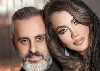 دکور یلدایی صبا تاجیک همسر علیرام نورایی / استایل یلدایی و سنتی آنجلینا جولی ایرانی 