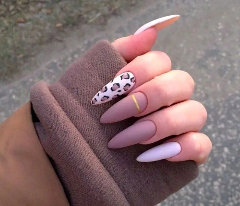 لاک پلنگی ساده