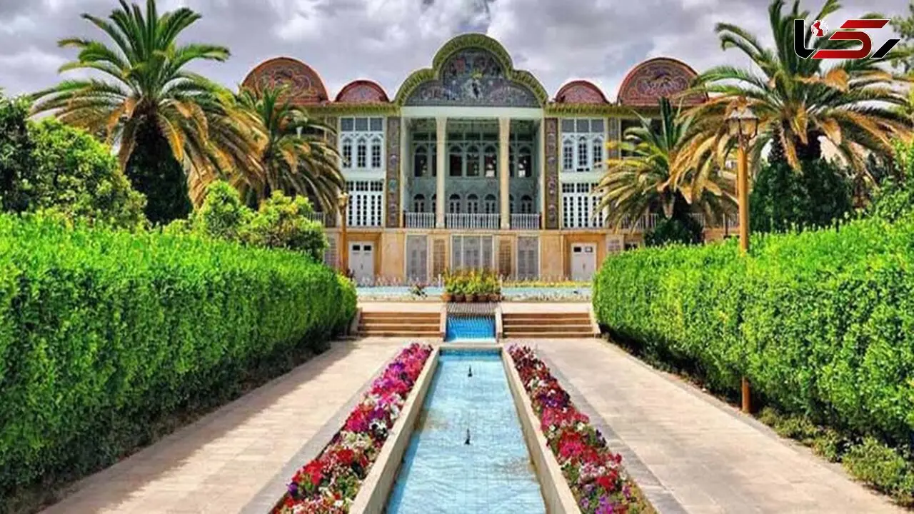 باغ ارم نگین سرسبز شیراز و شاهکار ماندگار معماری قاجار + فیلم