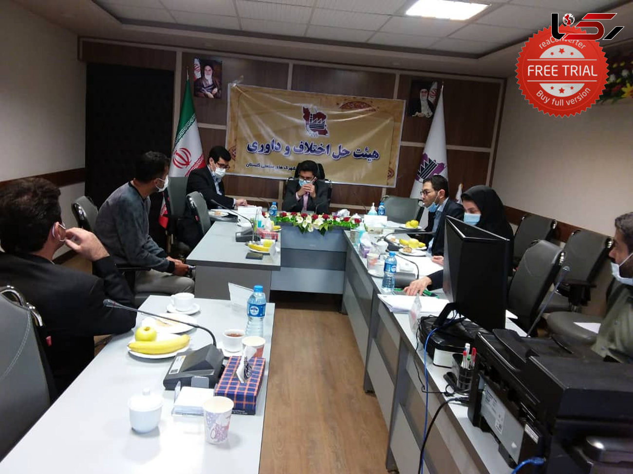  سومین جلسه هیئت حل اختلاف و داوری در شرکت شهرکهای صنعتی استان گلستان برگزار شد. 
