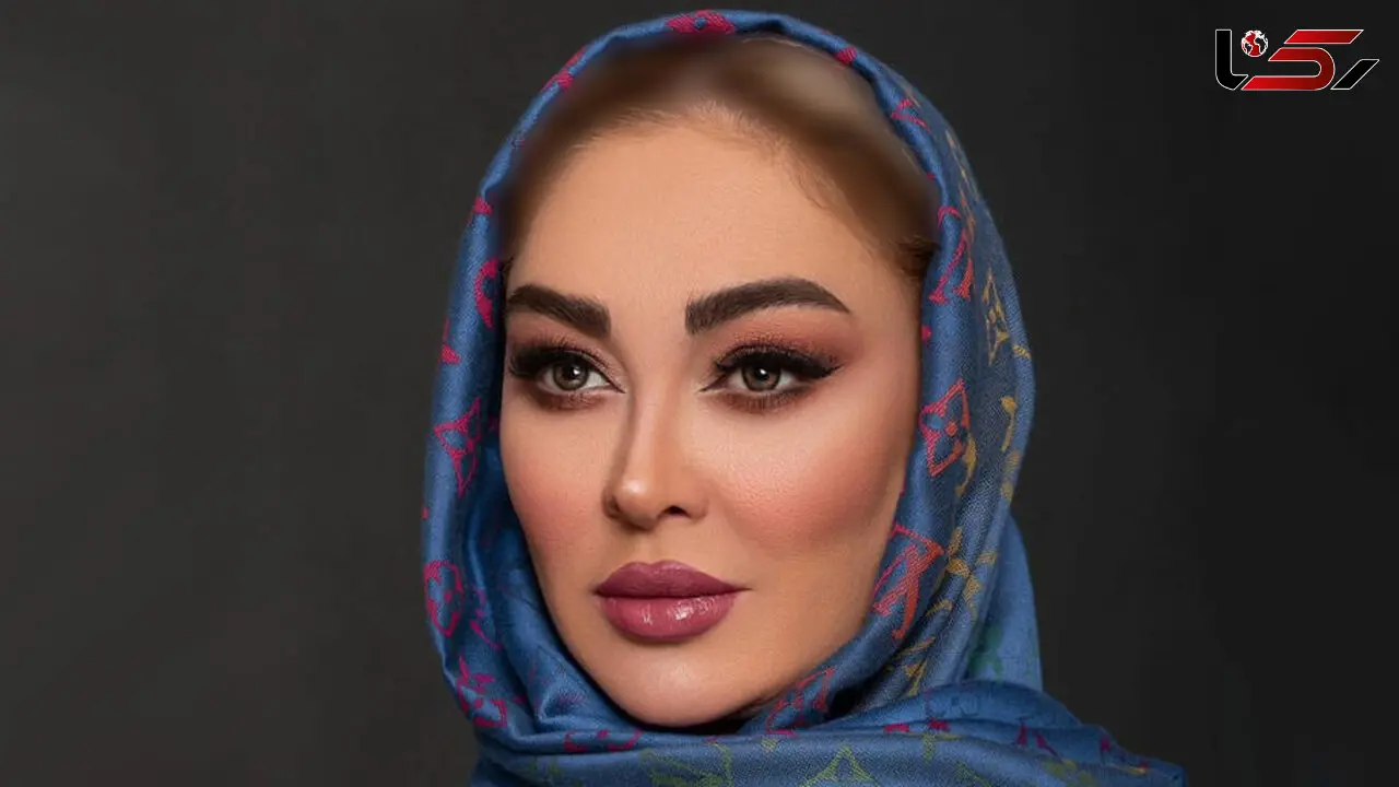 زیباترین عکس الهام حمیدی ! /  هارمونی زیبای رنگ لباس هایش با پاییز !