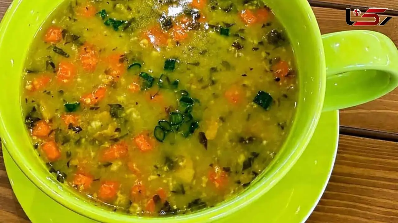 طرز تهیه سوپ خوشمزه بدون نیاز به گوشت و مرغ / فیلم