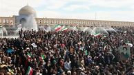 راهپیمایی 22 بهمن در اصفهان با حضور پررنگ مردم+فیلم