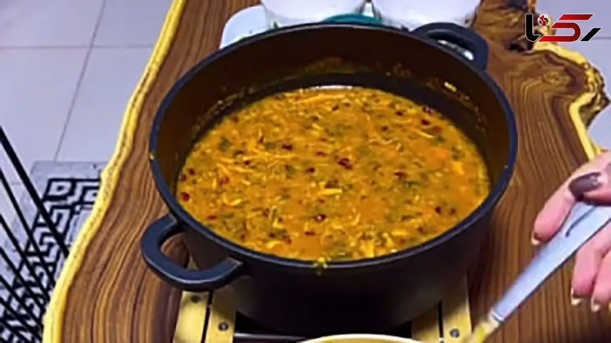 سوپ زرشک و مرغ گزینه سالم برای سرماخوردگی + فیلم