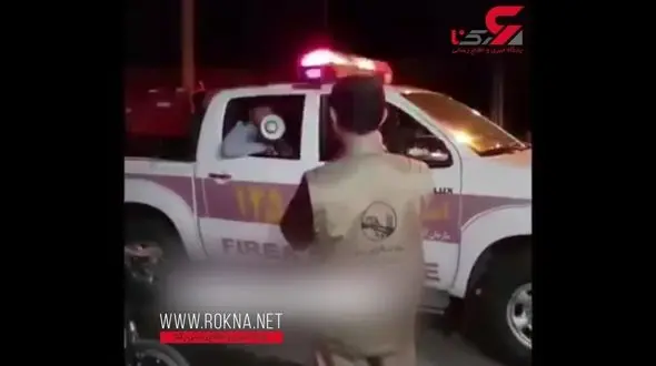صدای آژیر قرمز بعد از سال ها در اهواز / همه از خانه ها بیرون ریختند  + فیلم