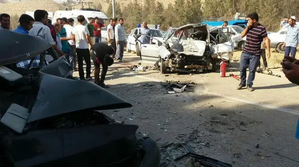 جزئیات تازه از تصادف خودرو حامل دانش آموزان و کشته شدن یک نفر در کوهدشت 