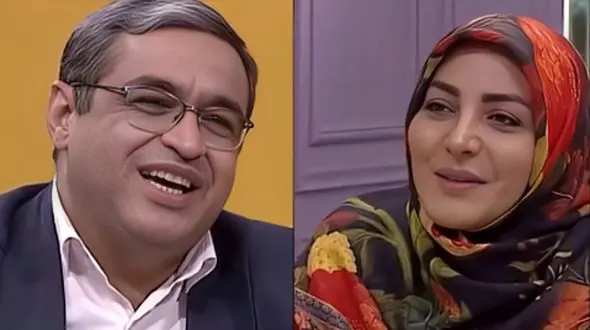 فیلم / همدردی  سعید عزیزی با یک خانم بخاطر شوهر ... : چنین شوهری بمیره اشکال نداره فقط بیمه باشه بیمه عمر...! یا .../ چهره  المیرا شریفی‌مقدم عوض شد ...