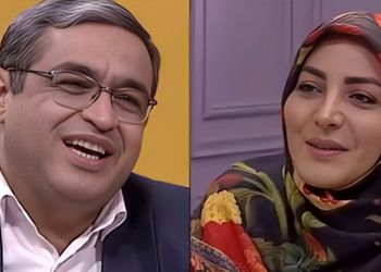 فیلم / همدردی  سعید عزیزی با یک خانم بخاطر شوهر ... : چنین شوهری بمیره اشکال نداره فقط بیمه باشه بیمه عمر...! یا .../ چهره  المیرا شریفی‌مقدم عوض شد ...