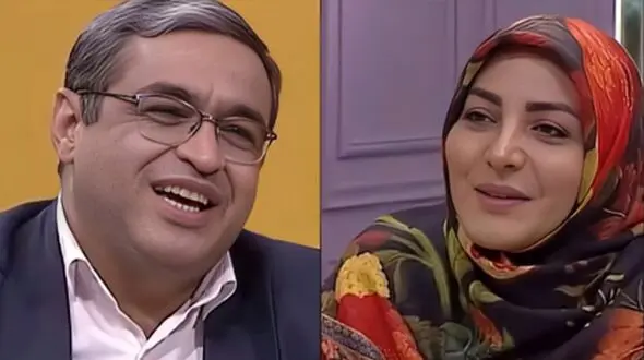 فیلم / همدردی  سعید عزیزی با یک خانم بخاطر شوهر ... : چنین شوهری بمیره اشکال نداره فقط بیمه باشه بیمه عمر...! یا .../ چهره  المیرا شریفی‌مقدم عوض شد ...