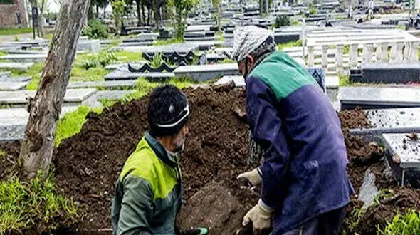 ماجرای دفن غیربهداشتی جسد کرونایی در آرامستان علی آباد کتول 