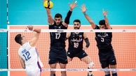ایران در رده هشتم والیبال جهان