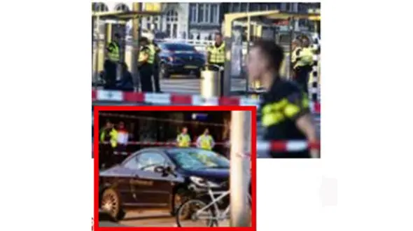 انحراف خونین پژو در خیابان های آمستردام + تصاویر