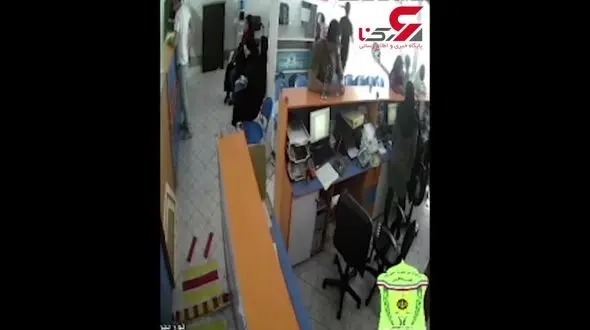 دزد بی وجدان به خانم اپراتور هم رحم نکرد+فیلم 