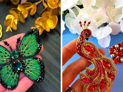 15 مدل سنجاق سینه جواهردوزی برای داشتن استایلی خاص و شیک