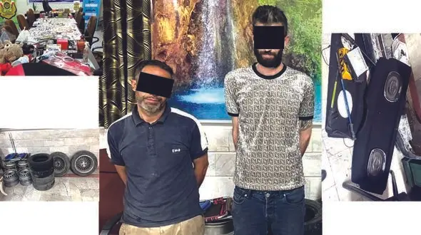 فرار پلنگ مشهد از زیر آتش شلیک پلیس + عکس 2 مرد که تبهکارند