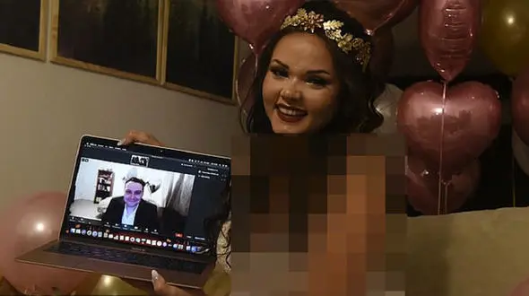 فیلم اولین ازدواج آنلاین از دو کشور مختلف جهان