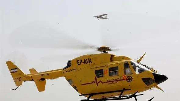  بالگردهای مجهز به سیستم دید در شب و ذخیره خون در ایران به پرواز در می‌آیند