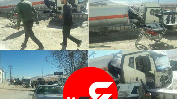 انفجار مرگبار تانکر سوخت در اراک + عکس 