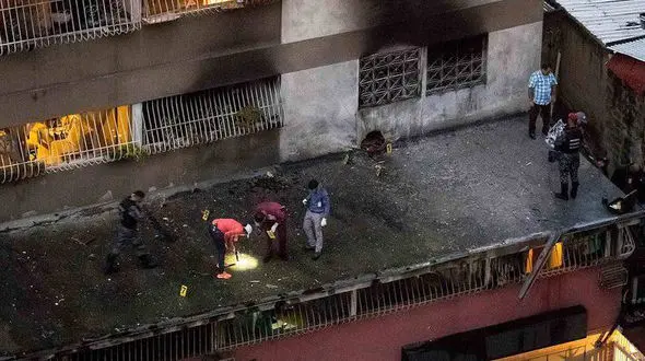 تصاویر دیده نشده از ترور نافرجام رئیس جمهور ونزوئلا 