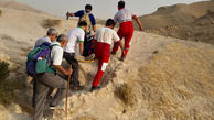 نجات کوهنورد سقوط کرده از مرگ حتمی / در دشتستان