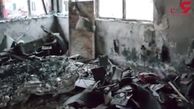 تخریب و آتش زدن اموال عمومی در غرب استان تهران+ فیلم