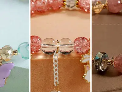 بهترین مدل‌ های دستبند مهره‌ ای دخترانه برای استایل مدرن و شیک