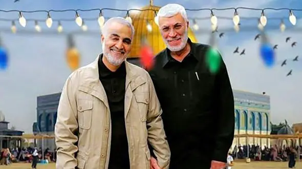 ترند شدن هشتگ‌های سردار سلیمانی و ابومهدی المهندس در عراق 