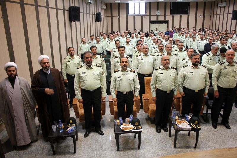 مراسم تودیع و معارفه رئیس پلیس آگاهی تهران بزرگ (3)