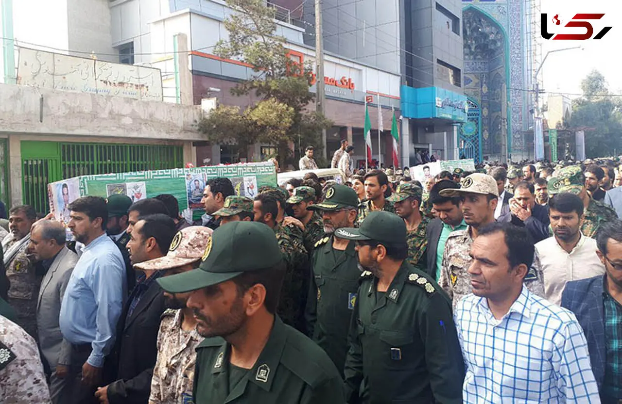 2 شهید حادثه تروریستی میرجاوه در زاهدان تشییع شدند