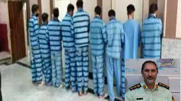 دستگیری سارقان با ۲۱ فقره کشف در "میانه "