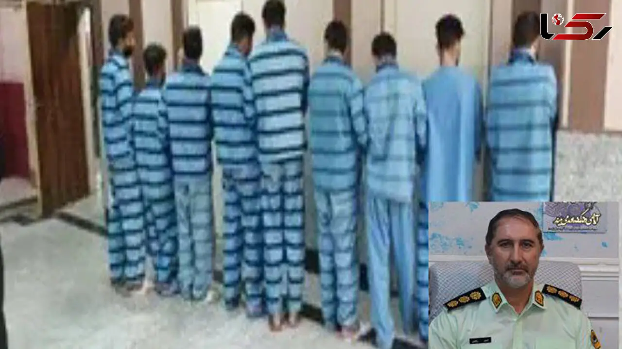 دستگیری سارقان با ۲۱ فقره کشف در "میانه "