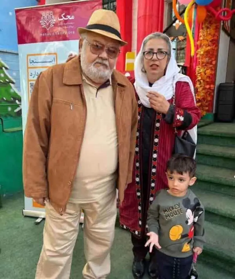 عکس نوه ی اکبر عبدی