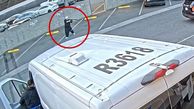 فیلم لحظه شلیک دقیق پلیس به مرد مسلح در خیابان / ببینید