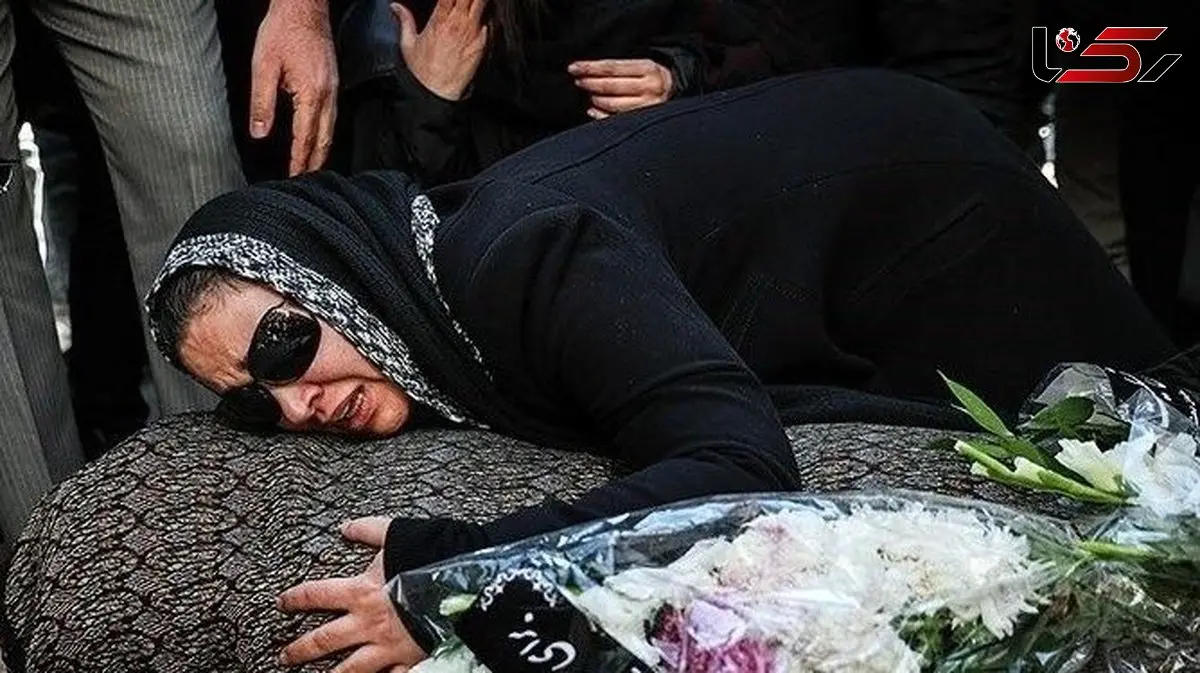 عکس ها / ضجه های زیبابروفه سر مزار همسر جوانش با حضور داغدار حضور امین حیایی، نفیسه روشن و سمیرا حسن پور برای همدردی/ روحش شاد