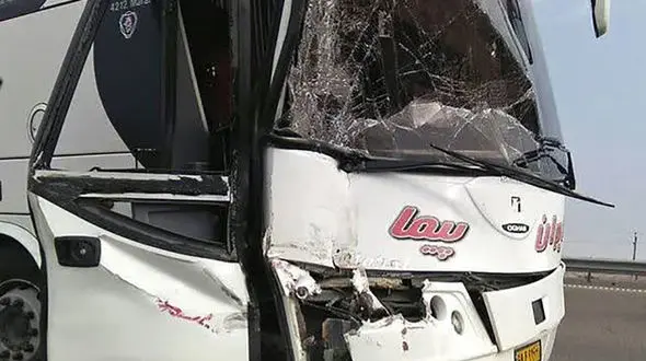 واژگونی هولناک اتوبوس در جاده کردستان + وضعیت مصدومان