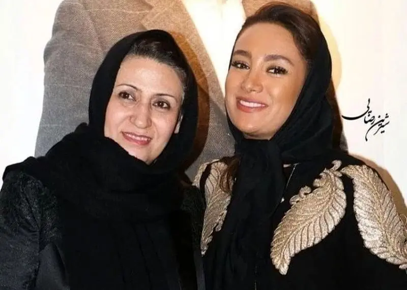 بهاره افشاری و مادرش