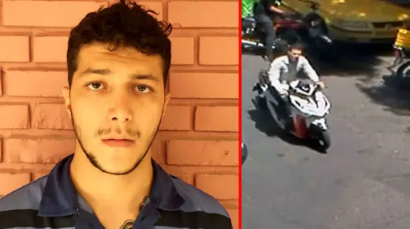 این جوان را می شناسید ؟ /  جولان در شمال تهران + عکس چهره باز