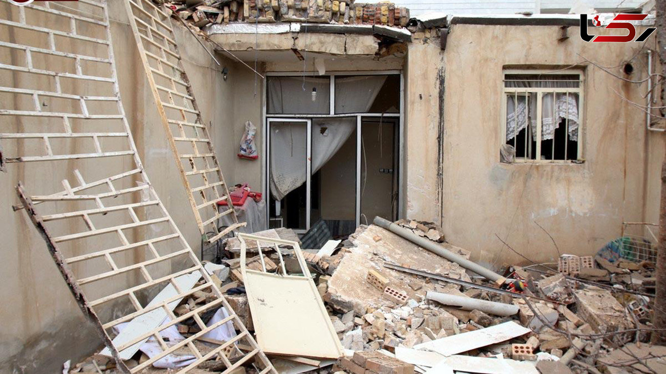 انفجار وحشت آور یک خانه در اردبیل + عکس