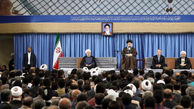 سخنان روحانی در دیدار امروز مسئولان نظام با رهبر معظم انقلاب