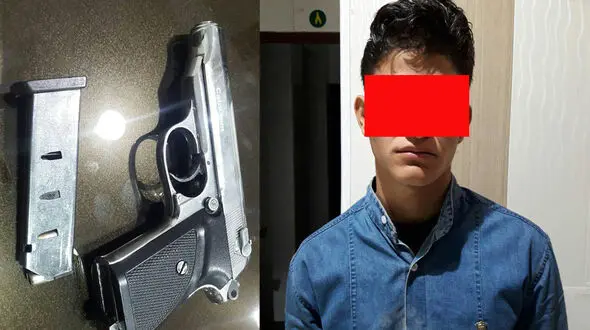 دستگیری زورگیر مسلح که در کمین مسافران نوروزی در آبادان بود+عکس